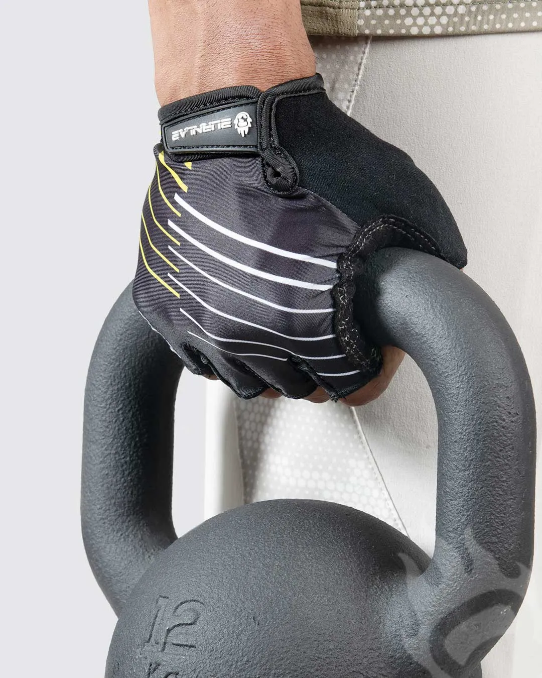Flex & Force Sweat Wicking Gym Gloves With Grippy Padding - Men and Women