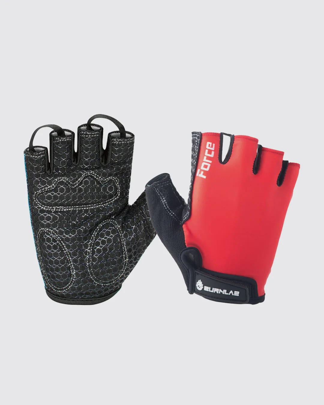 Flex & Force Sweat Wicking Gym Gloves With Grippy Padding - Men and Women