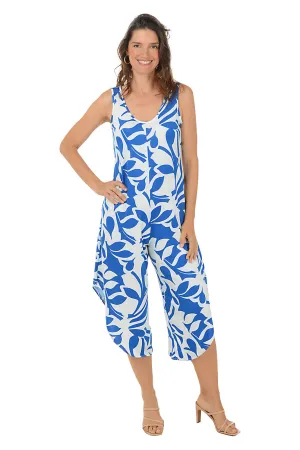 Flower Petals Sleeveless Jumpsuit Style Statement Flower Petals Sleeveless Jumpsuit Simple Texture