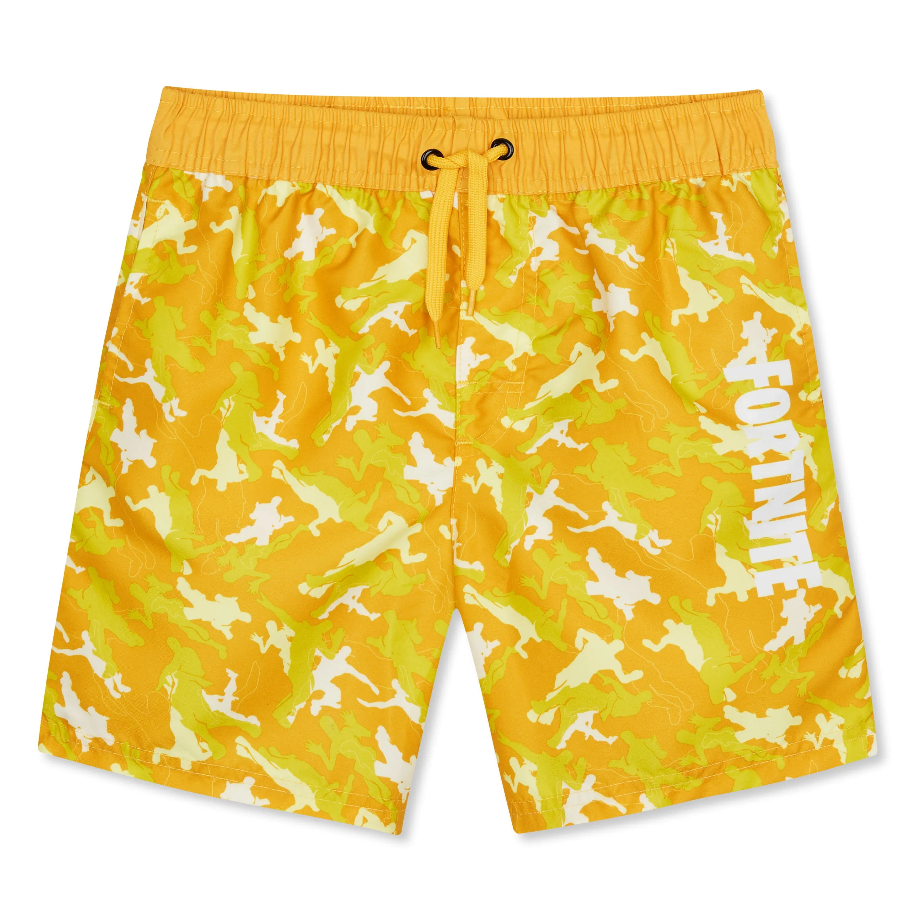 Fortnite Swim Shorts Trunks with Emote Print & Elasticated Waist for Boys Teens