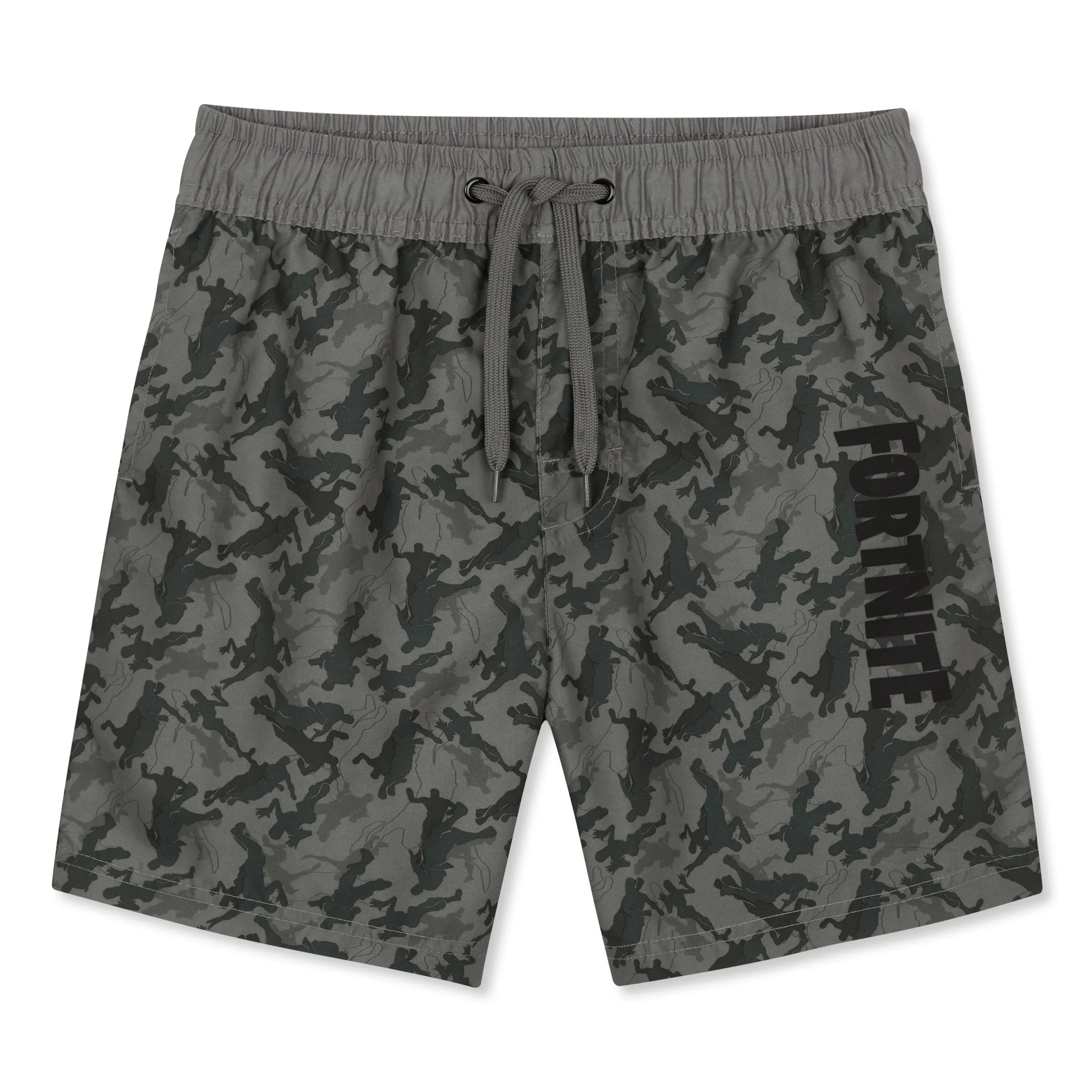 Fortnite Swim Shorts Trunks with Emote Print & Elasticated Waist for Boys Teens