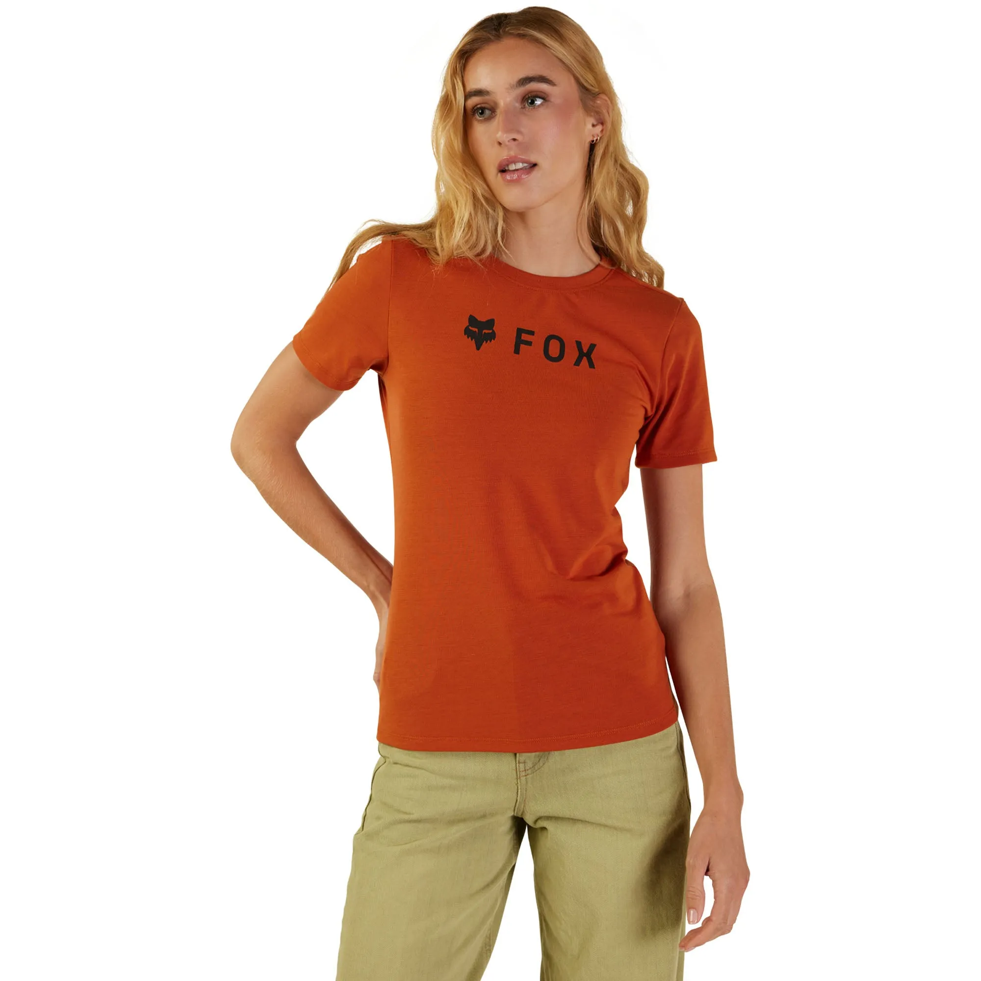 Fox Racing Absolute SS Tech Tee T-Shirt Burnt Orange