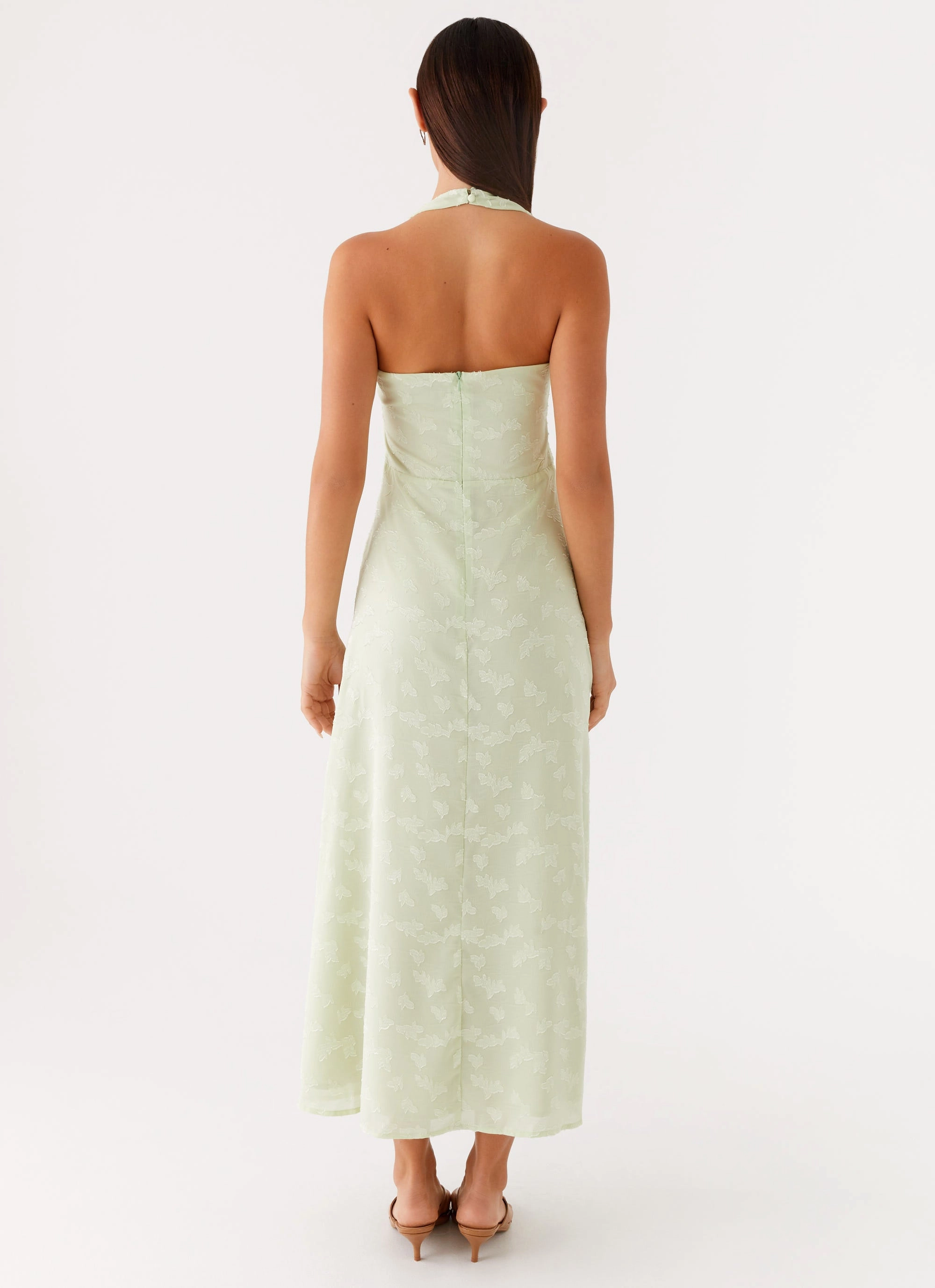 Francesca Midi Dress - Sage everyday elegance