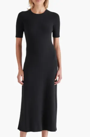 Francis Dress in Black Soft Touch Look Classic Comfort Francis Dress in Black