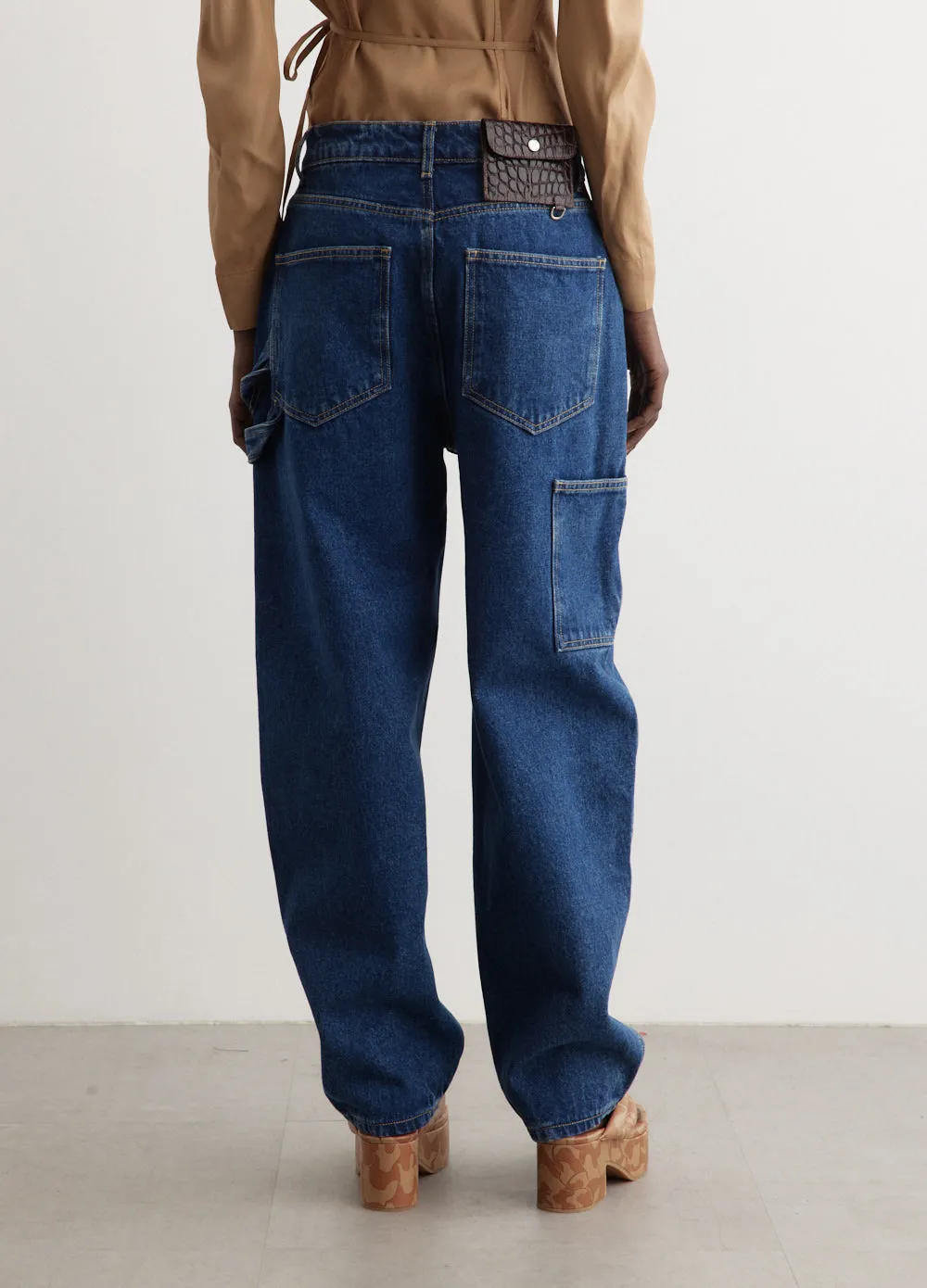 Frayed Edge Trim Helle Jeans Comfy Wear