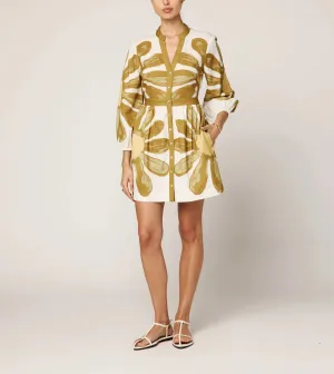 Fresh Style Noor Mini Dress | Floral Placed Print Easy Going Noor Mini Dress | Floral Placed Print