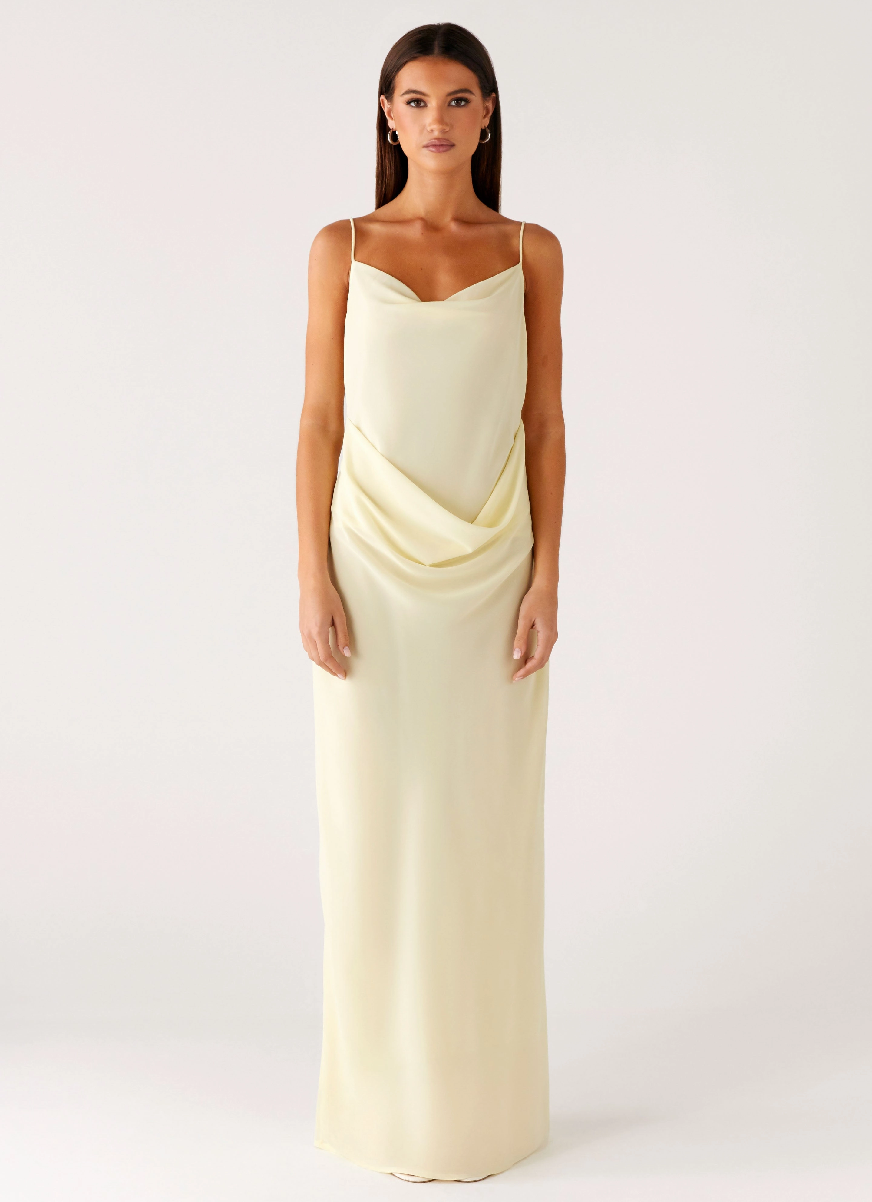 Easy Wrap Oliana Maxi Dress - Yellow