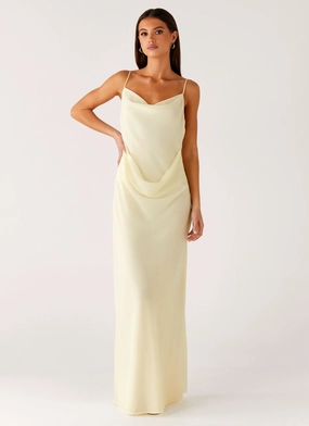 Fresh Clothing Oliana Maxi Dress - Yellow Gift-Worthy Daily Favorite Oliana Maxi Dress - Yellow