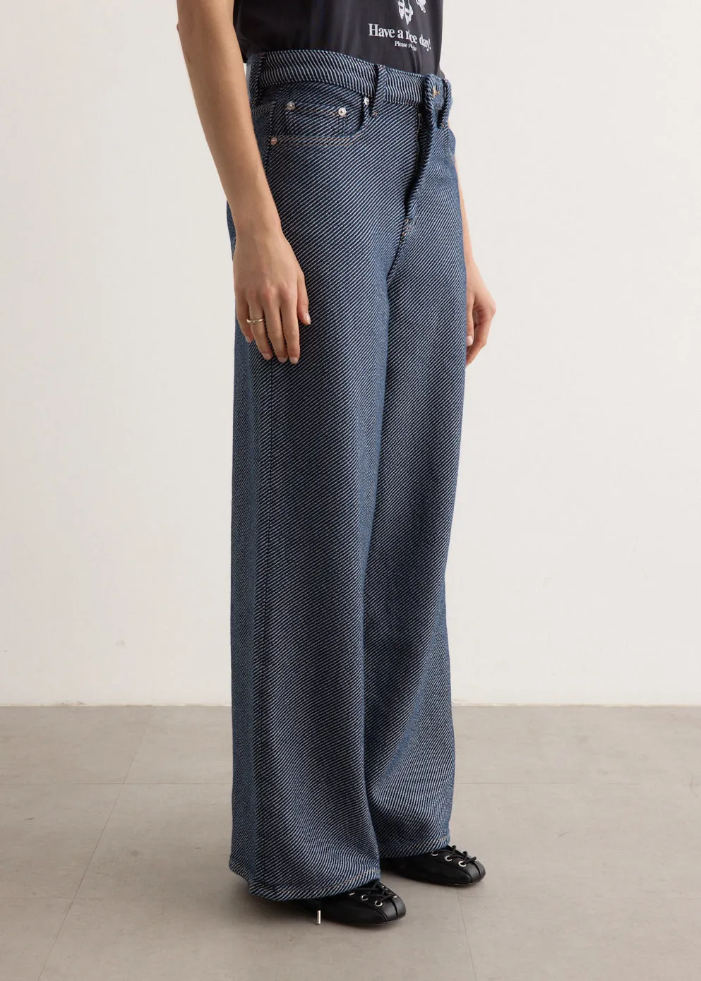 Formal Fashion Lover Frictionless Inner Heavy Twill Marri Denim Jeans