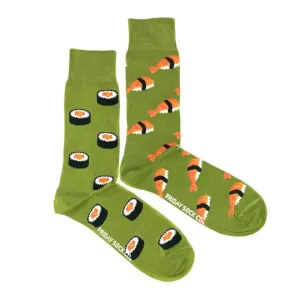 Friday Socks | Men's Sushi V2 (Green)