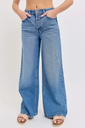 Functional Style Troy High Rise Wide Leg Jean Troy High Rise Wide Leg Jean Timeless Design
