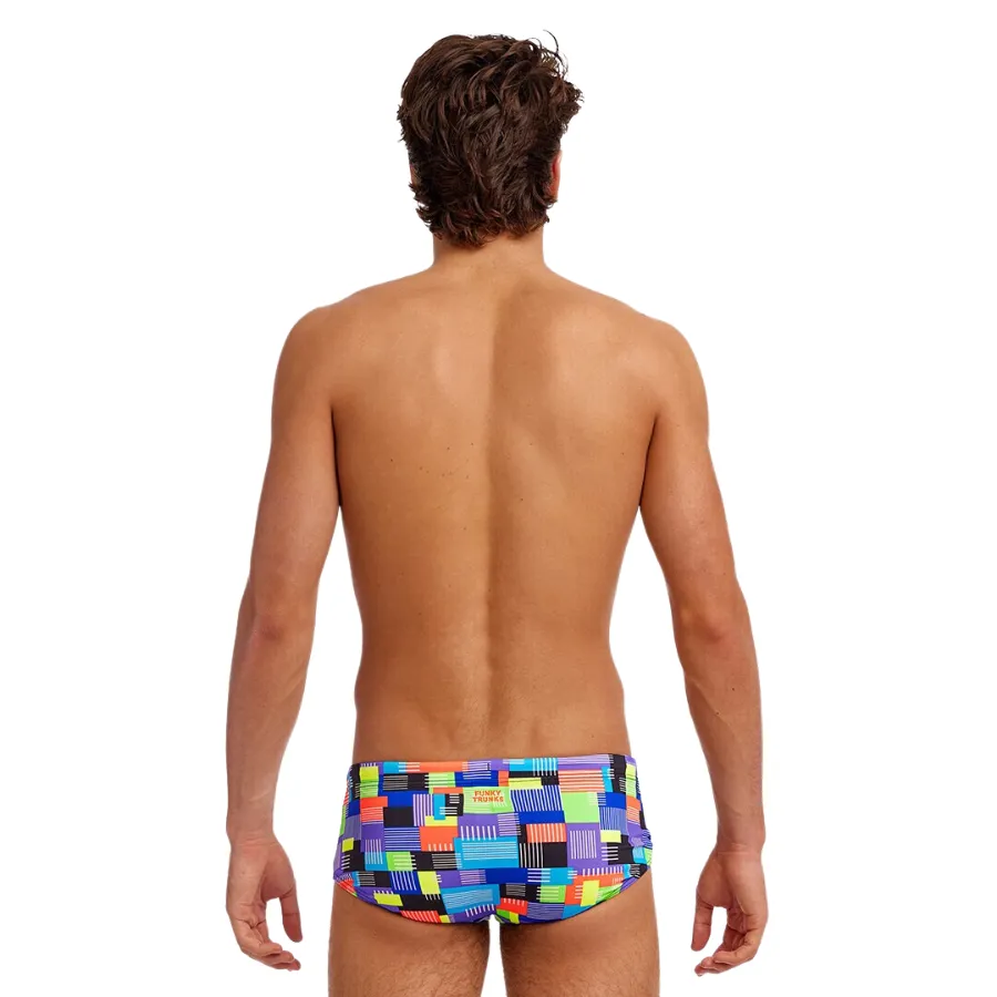 Funky Trunks Mens Sidewinder Trunks FTS015M - Chip Set