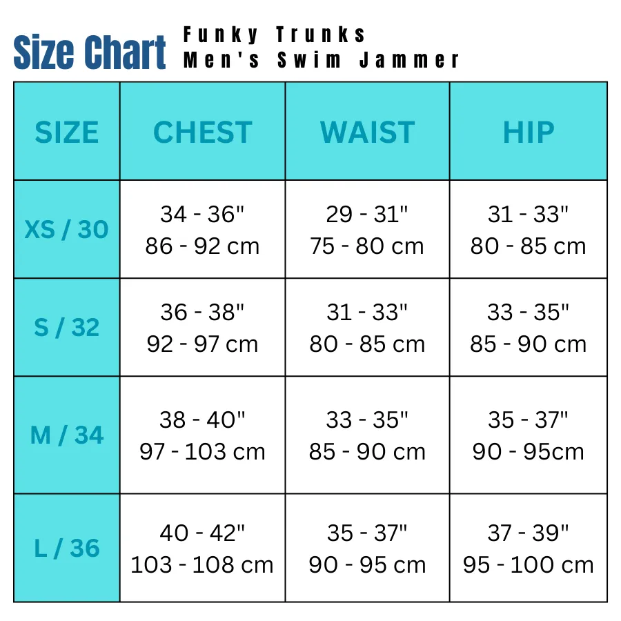 Funky Trunks Mens Sidewinder Trunks FTS015M - Chip Set