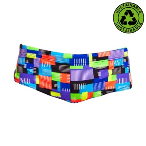Funky Trunks Mens Sidewinder Trunks FTS015M - Chip Set