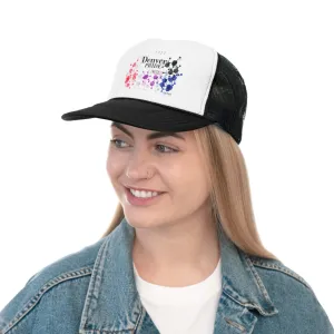 Genderfluid Flag Trucker Caps Denver Pride - My Rainbow is In My DNA