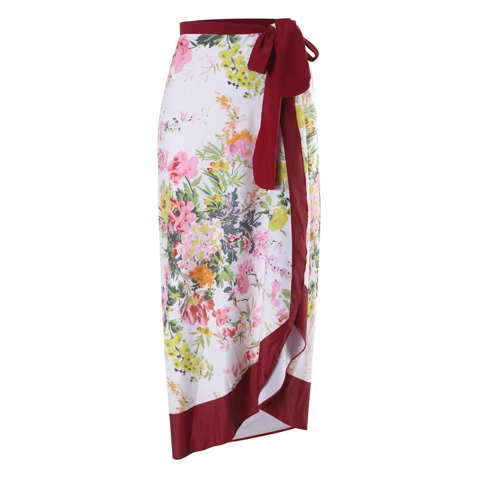 GFIT® Sexy Classical Style One Piece Swimsuit Long Skirt Sets