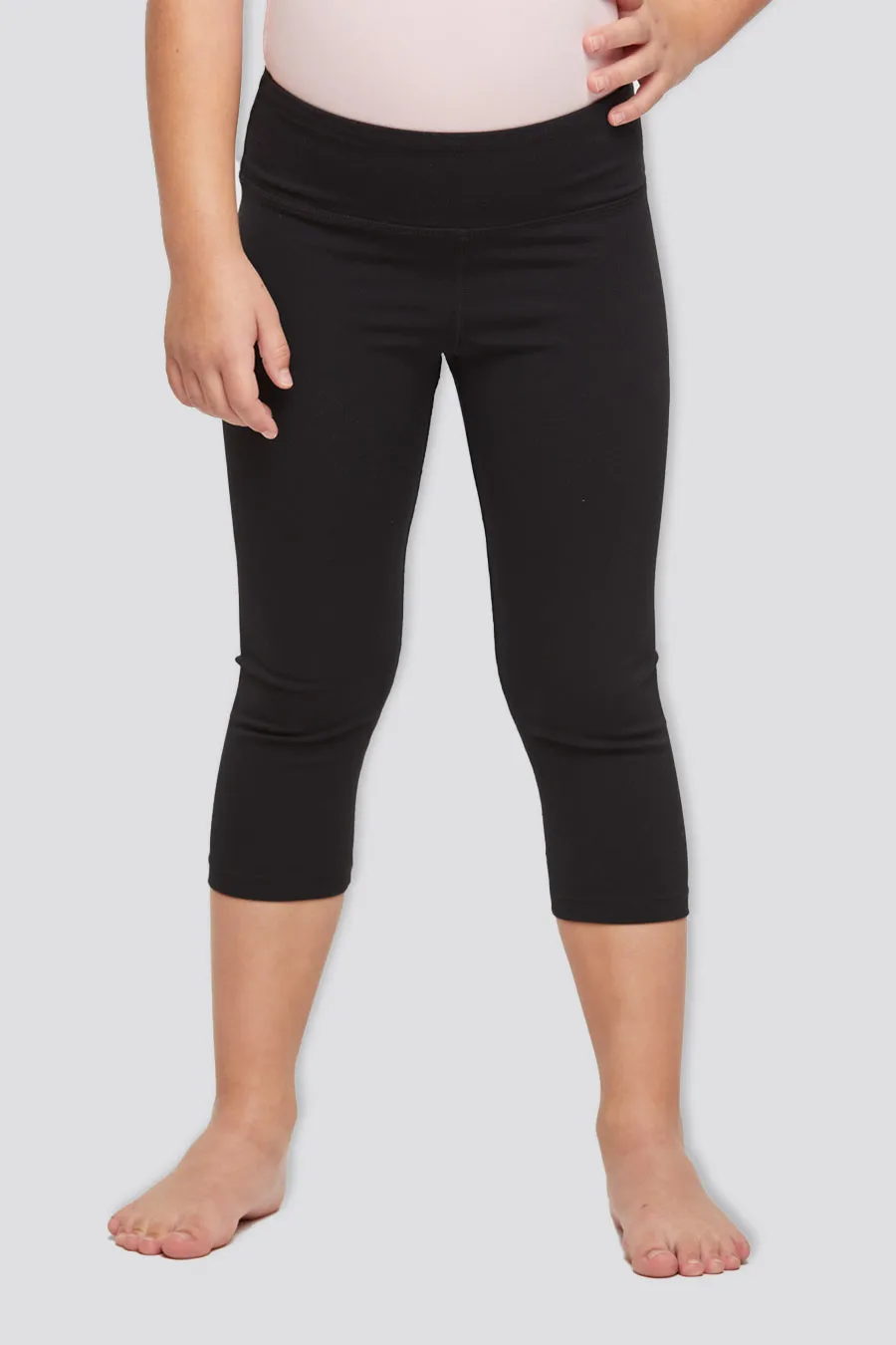 Girls Capri Yoga Leggings