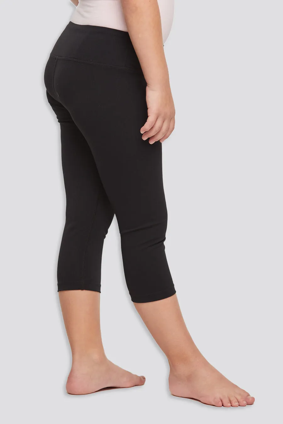 Girls Capri Yoga Leggings