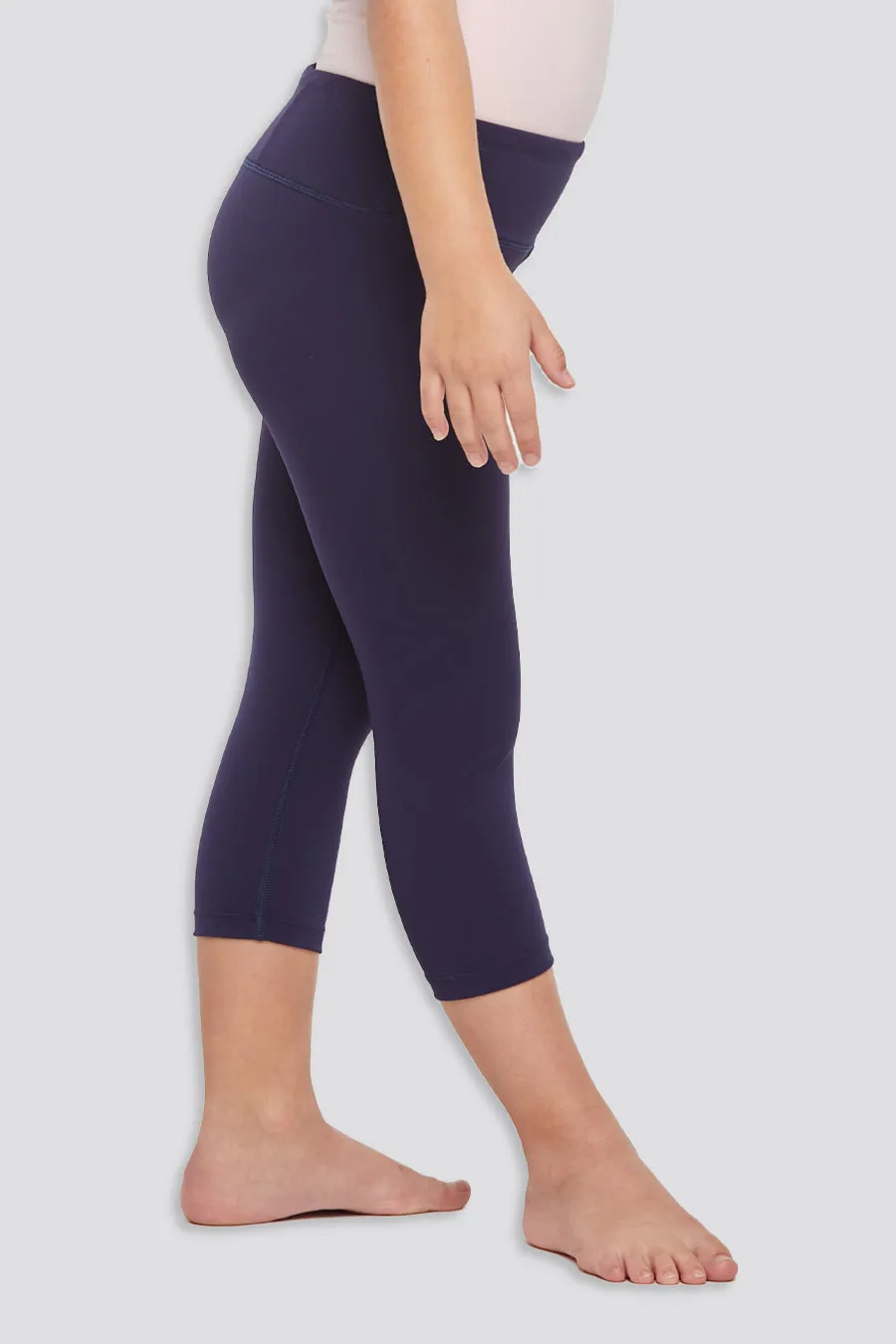 Girls Capri Yoga Leggings