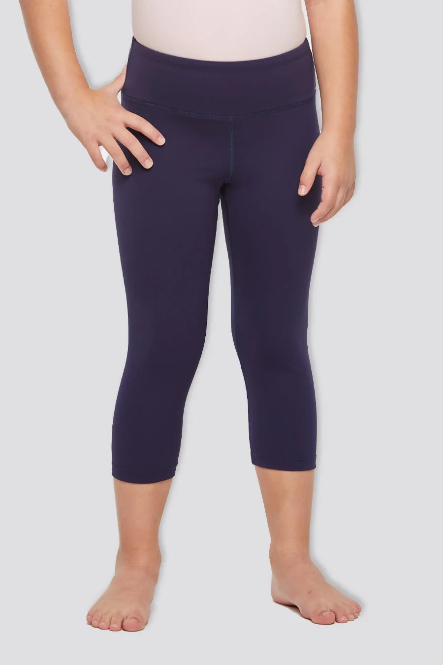 Girls Capri Yoga Leggings