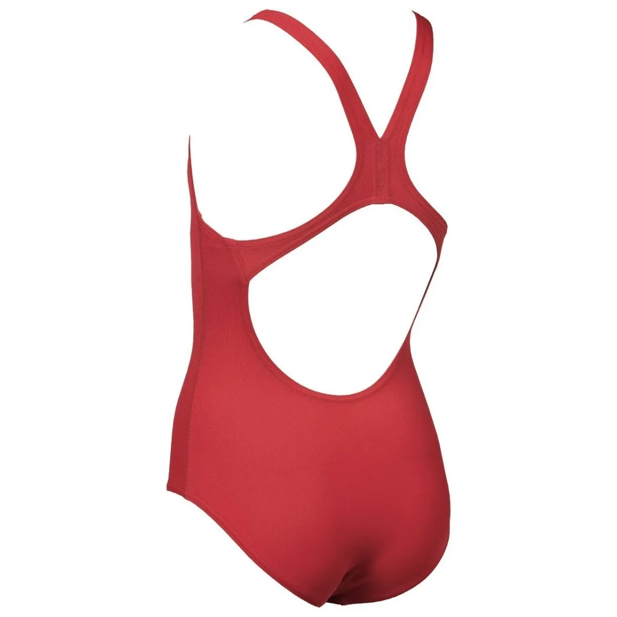 GIRLS' SOLID SWIM PRO ONE-PIECE SWIMSUIT - RED