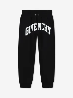 Givenchy Boys Logo Joggers in Black