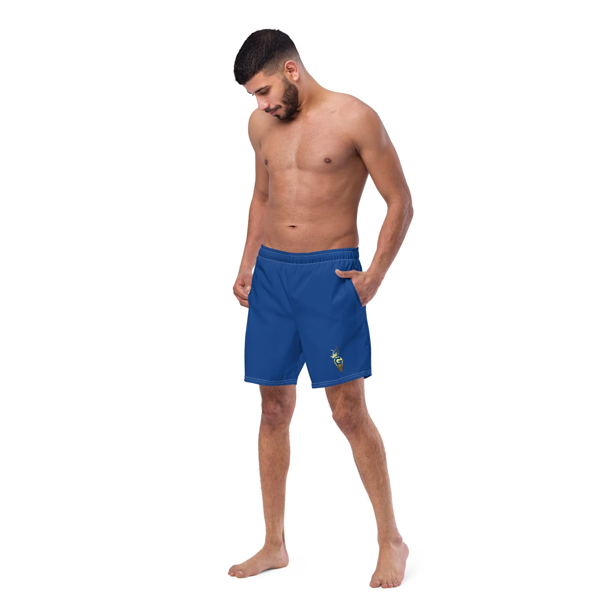 Glamire Recycled Swim Trunks Blue