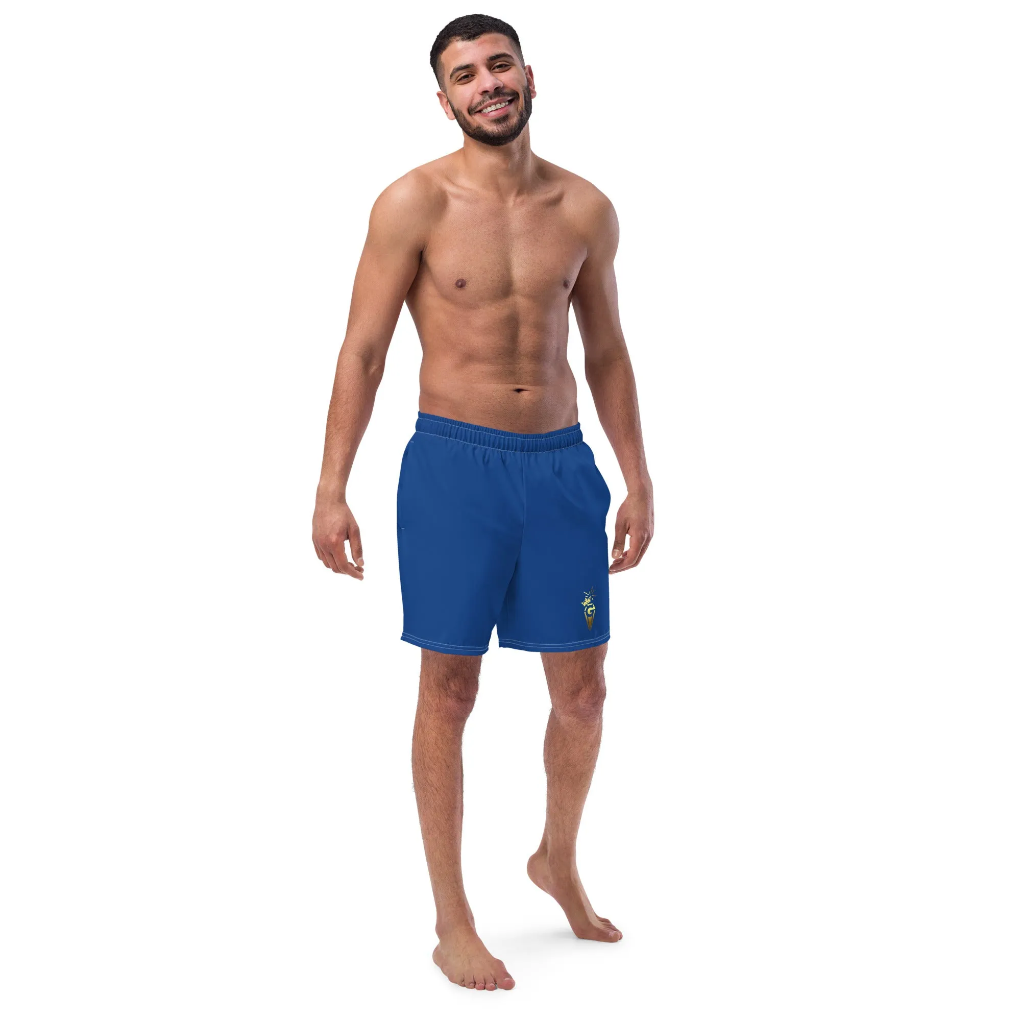 Glamire Recycled Swim Trunks Blue