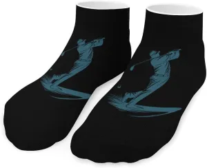 Golf Player Unisex Activewear Ankle Socks Lightweight Low Cut And No Show Socks