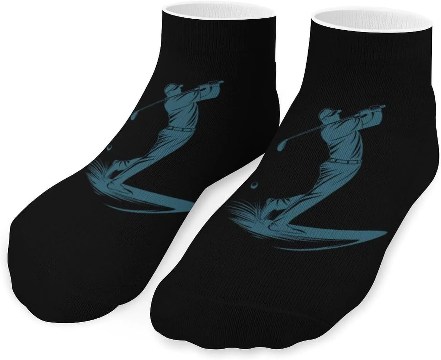 Golf Player Unisex Activewear Ankle Socks Lightweight Low Cut And No Show Socks