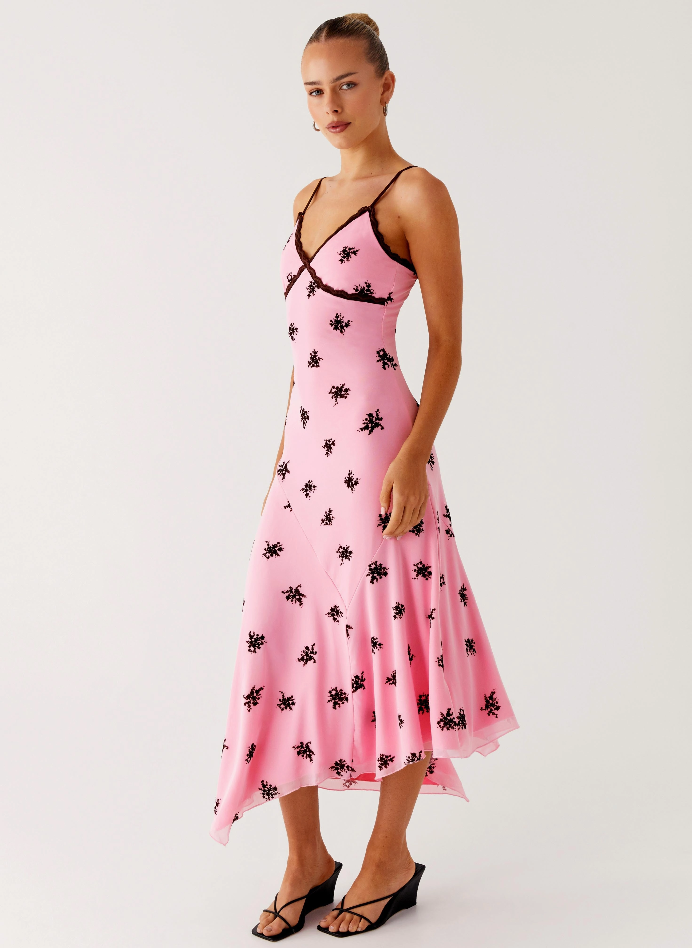 Elegant Everyday Amelia Midi Dress - Pink