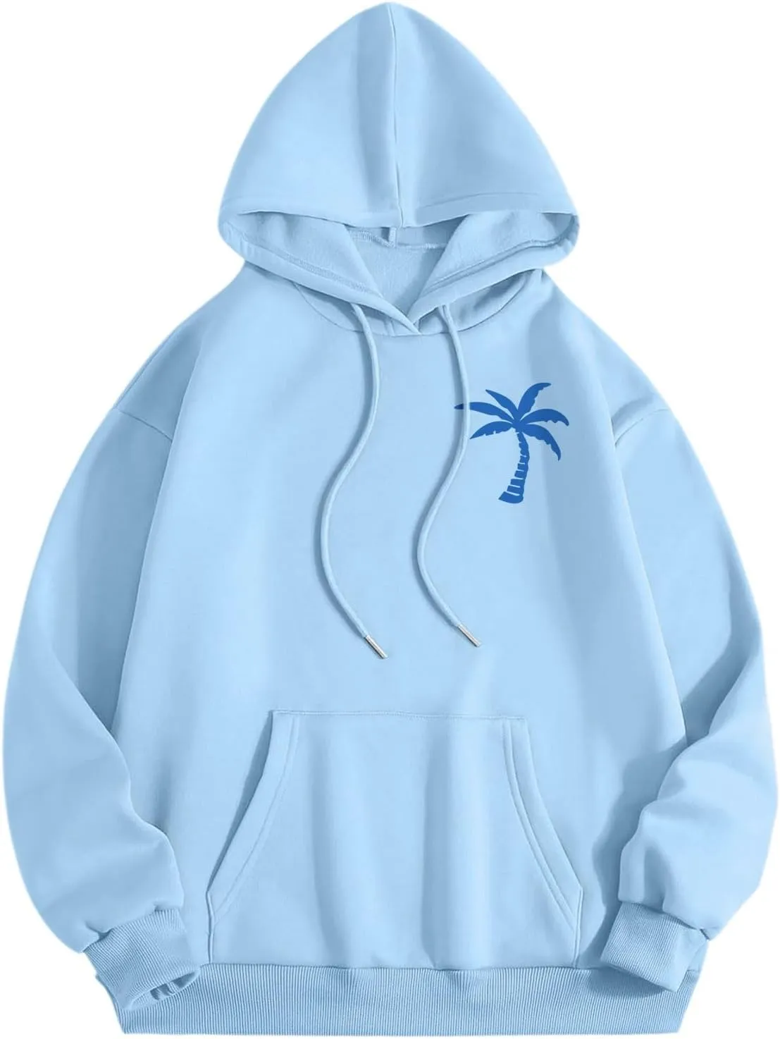 Graphic Hoodies Vintage Malibu Beach Surf up CATCH WAVES Printed Hoodie Sweatshirt Long Sleeve Sweatshirts Pullovers