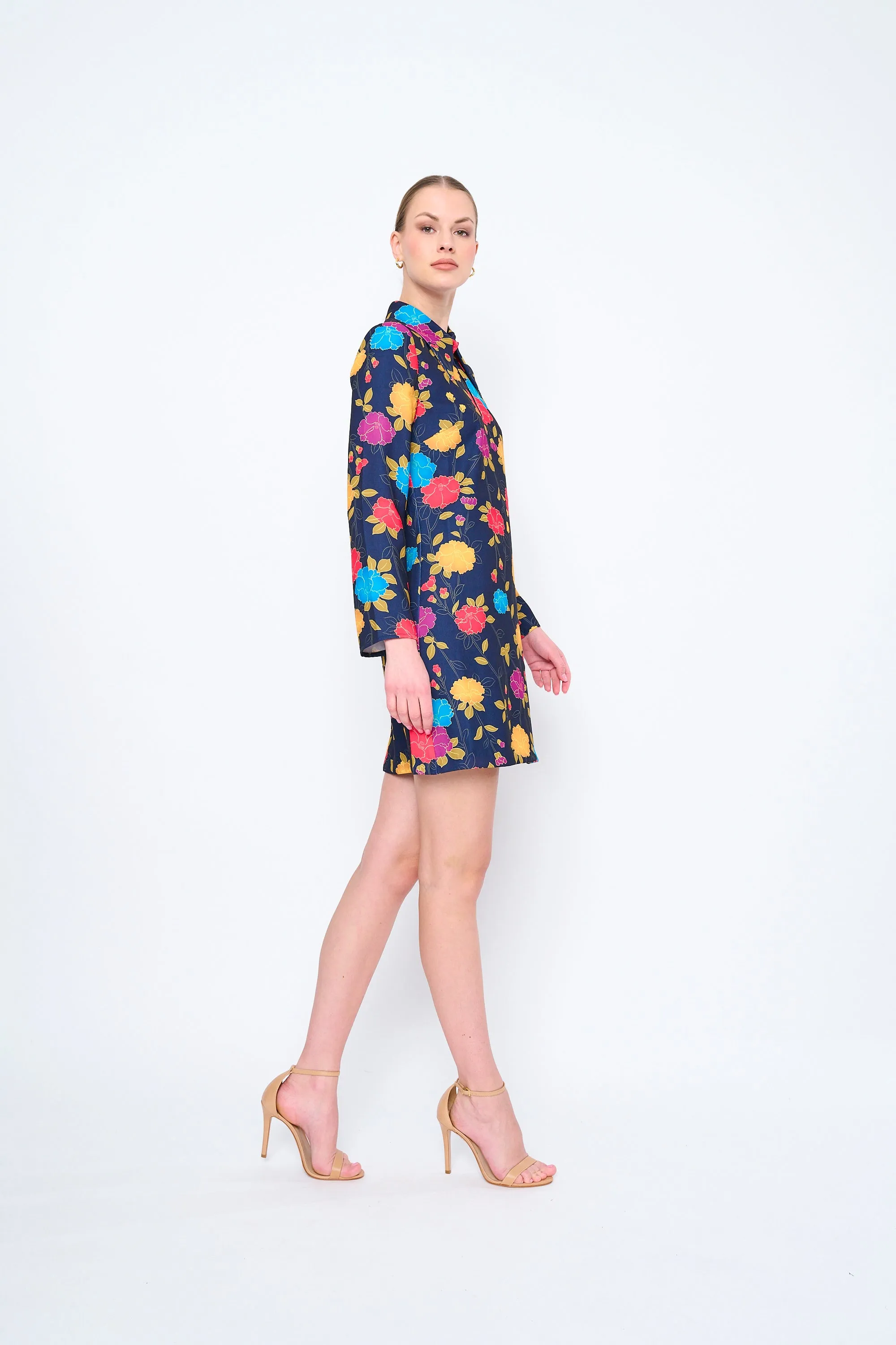 Greyson Dress in Vintage Garden Cozy and Comfortable