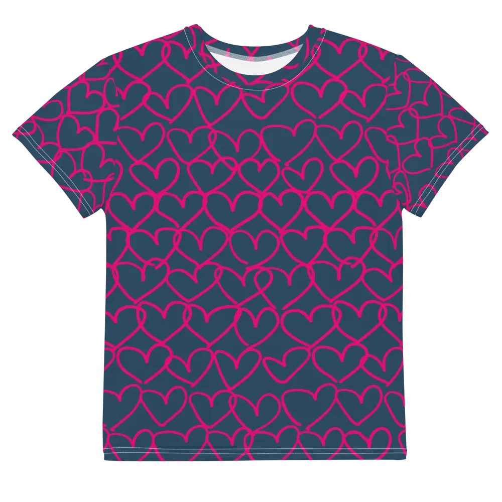 Grounded in Love Girls Sports Tee