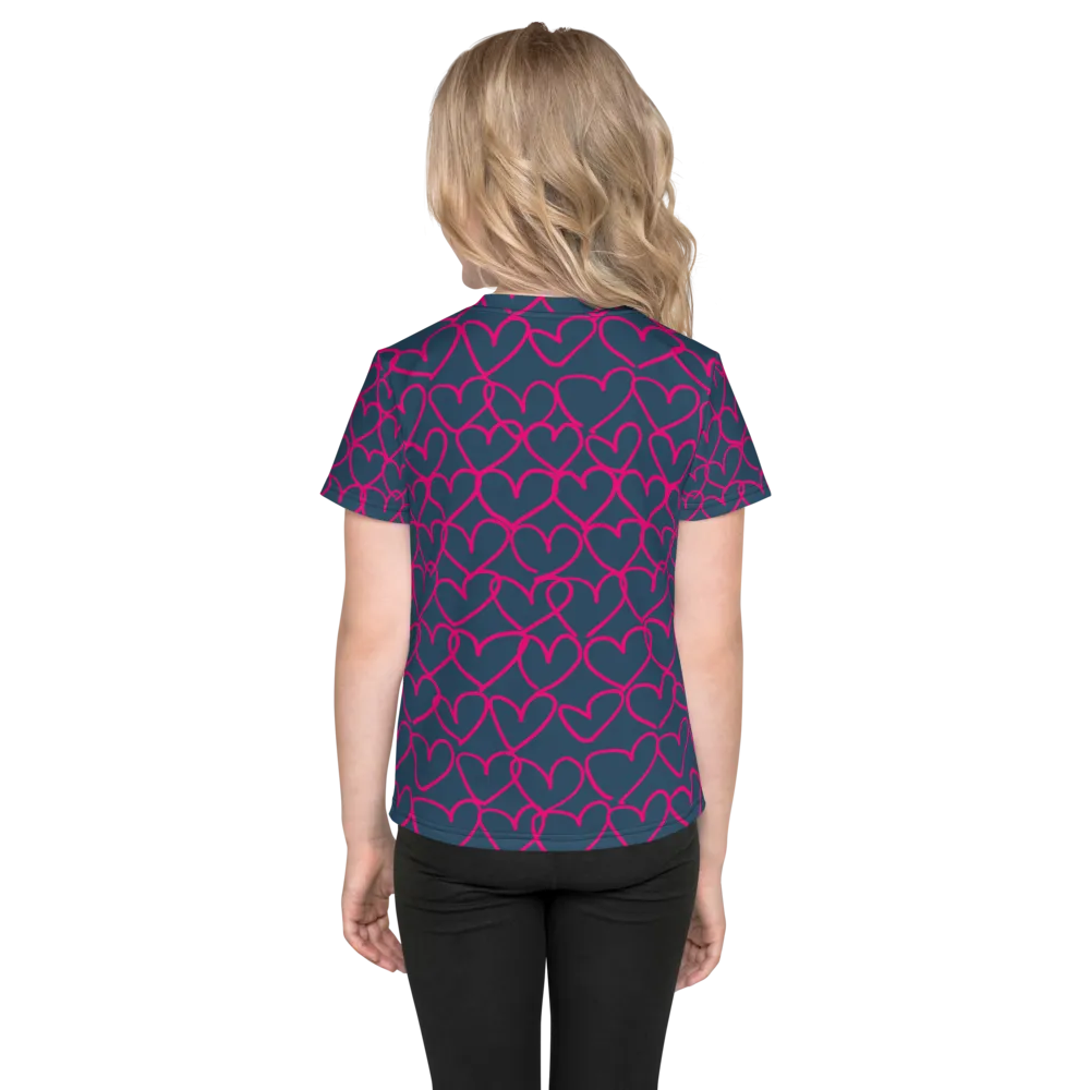 Grounded in Love Girls Sports Tee