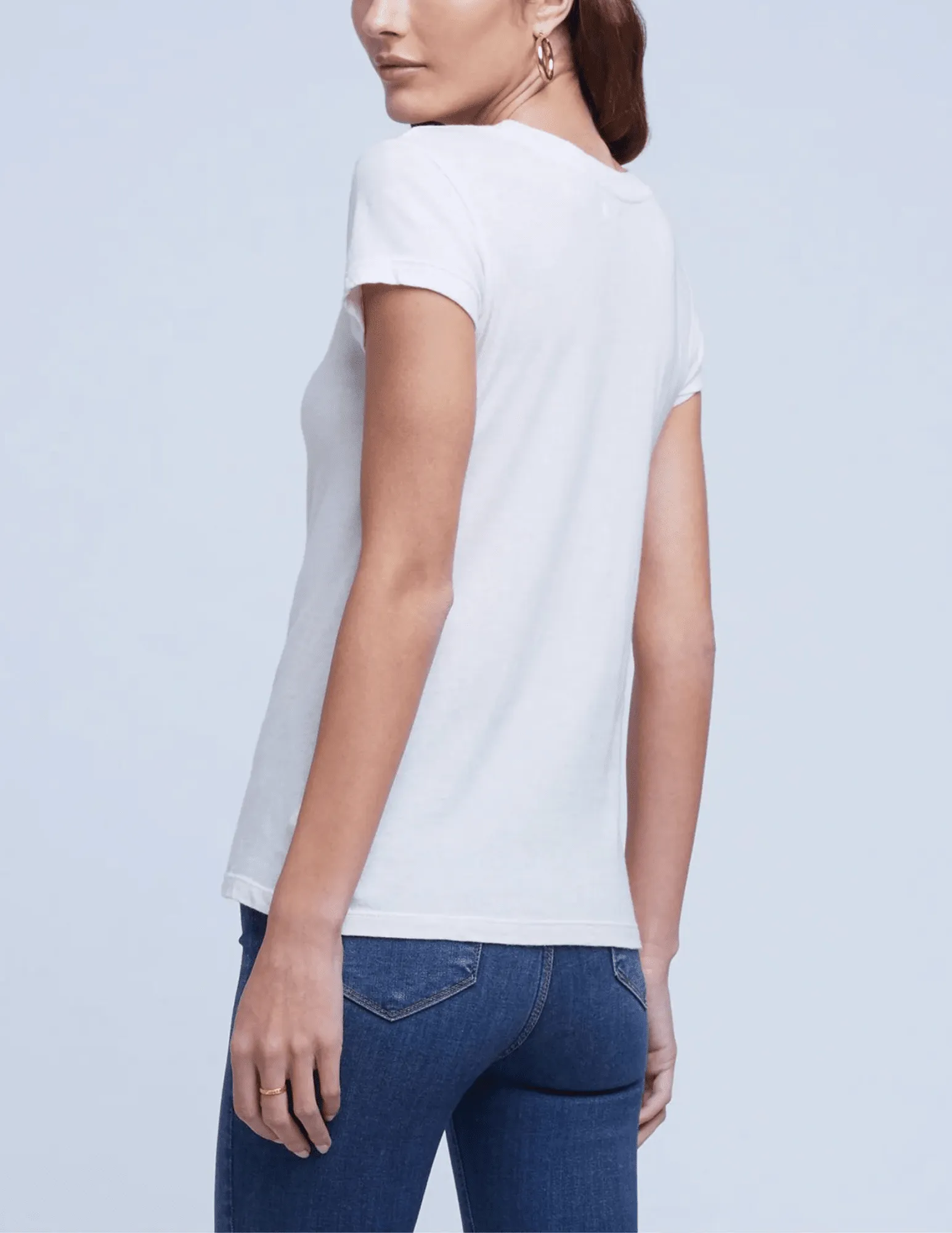 Quick Layer L'Agence Cory Short Sleeve Tee