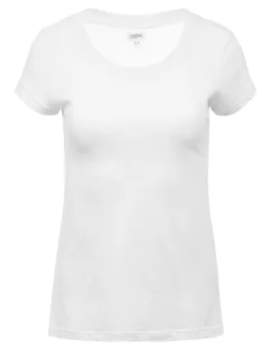 Half and versatile L'Agence Cory Short Sleeve Tee Casual Flex Wear Premium Cotton L'Agence Cory Short Sleeve Tee