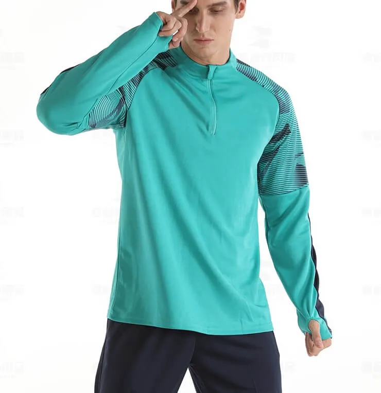 Half-zip Tracksuit Sweatsuits Athletic Running Jogging Suit Sets