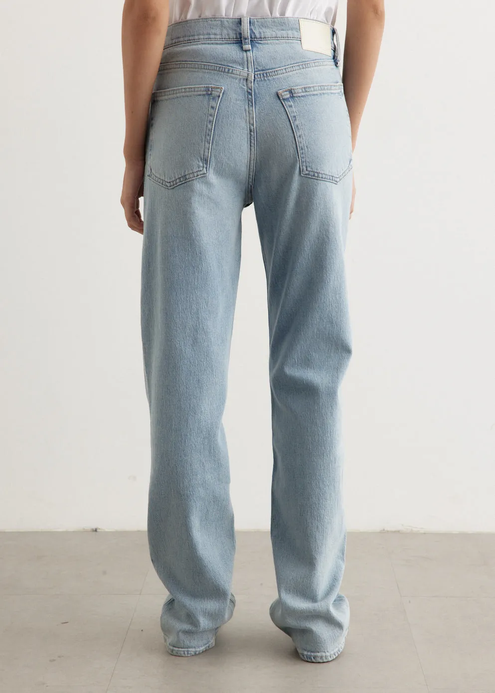 Harlow Mid-Rise Full Length Jeans Sustainable production Fashion Focus