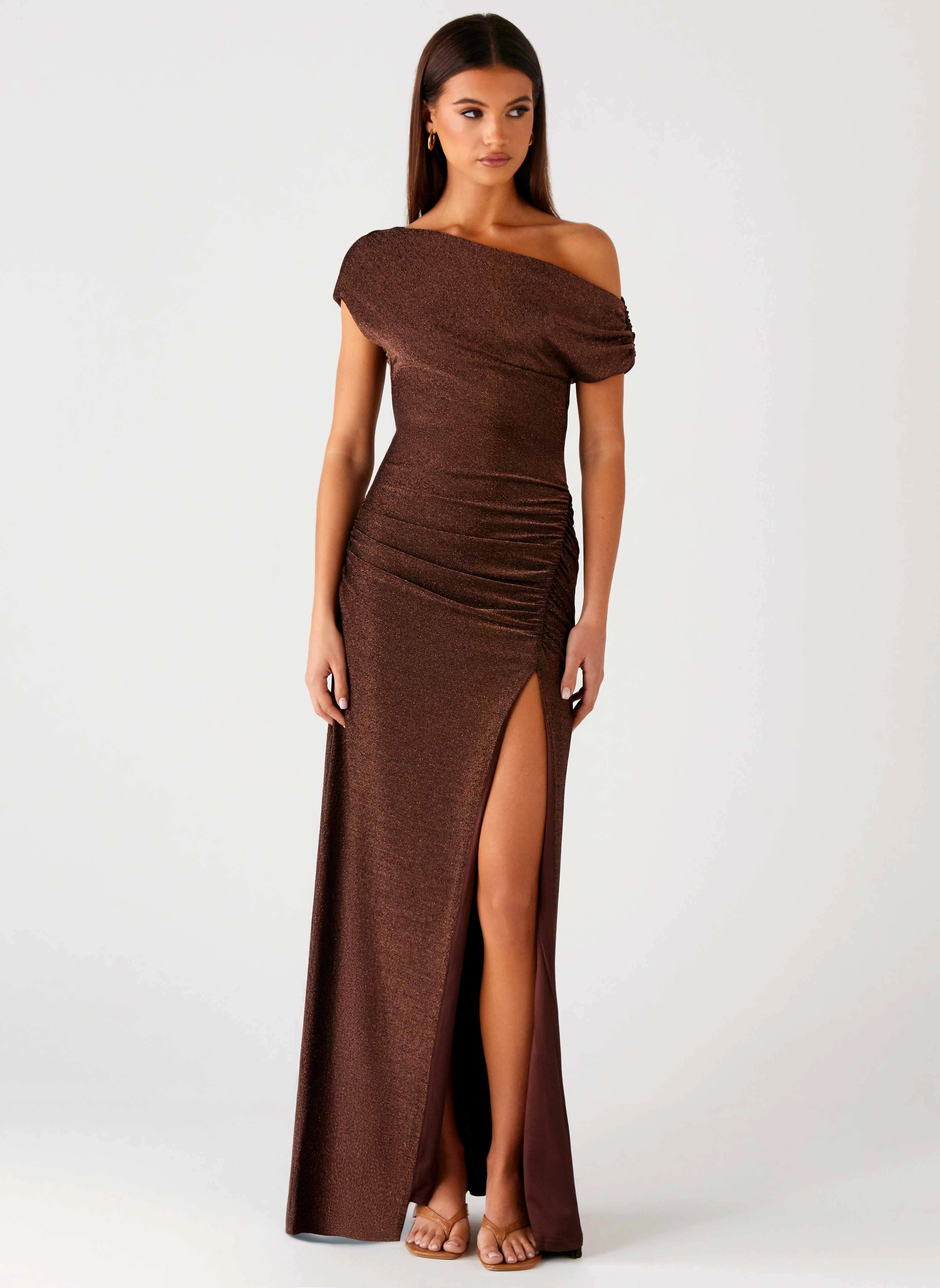 Harvest Moon Maxi Dress - Chocolate velvet feel All Daywear