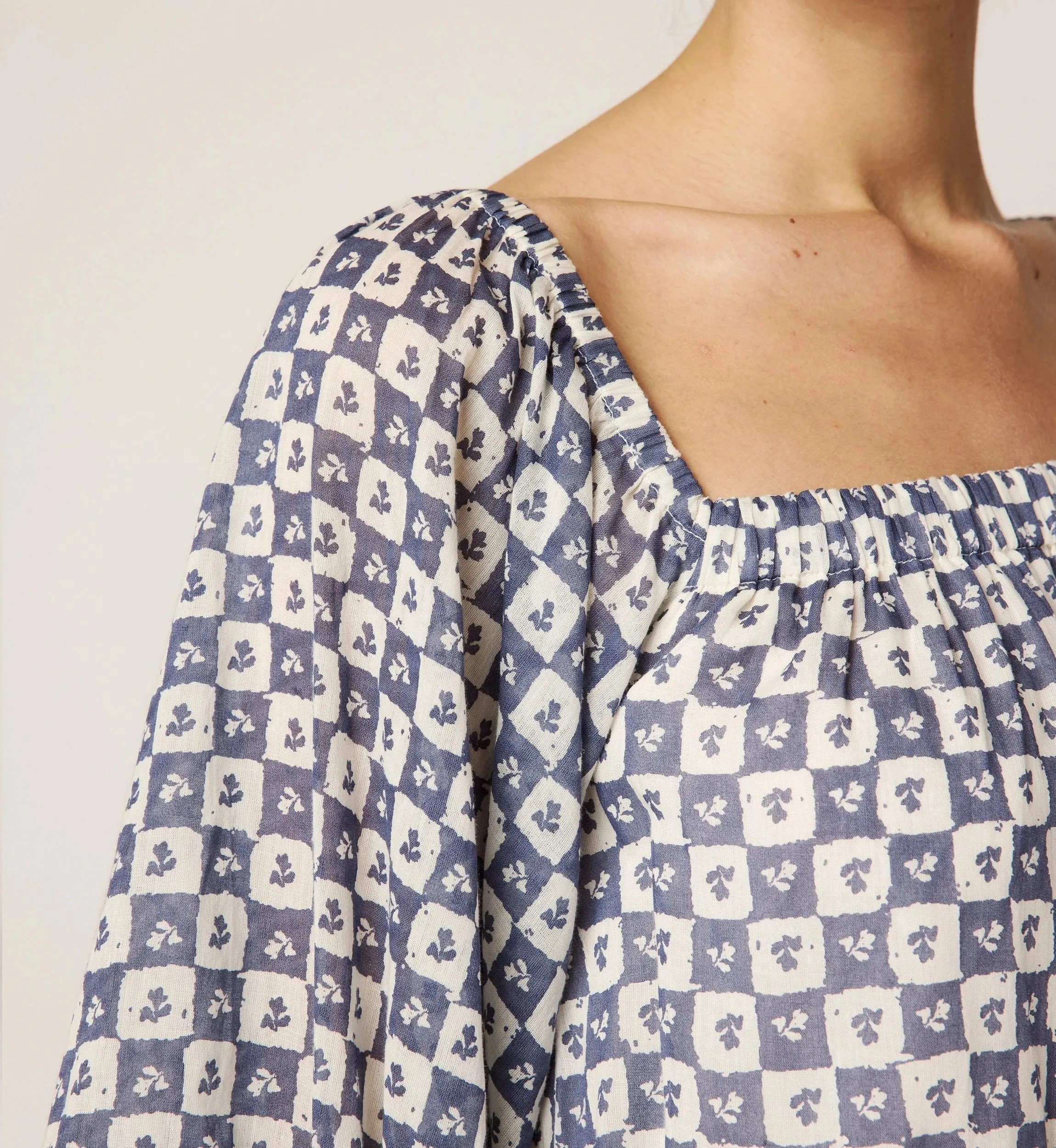 High-Low-Hem Hattie Mini Dress | Piazze Check