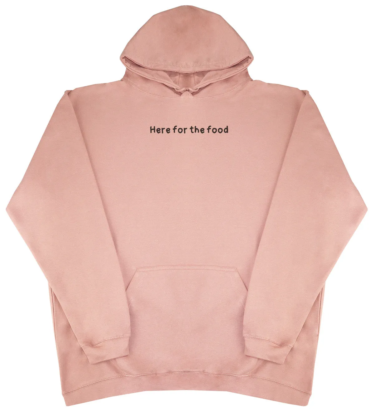Here For The Food - Kids Oversized Comfy Original Hoody