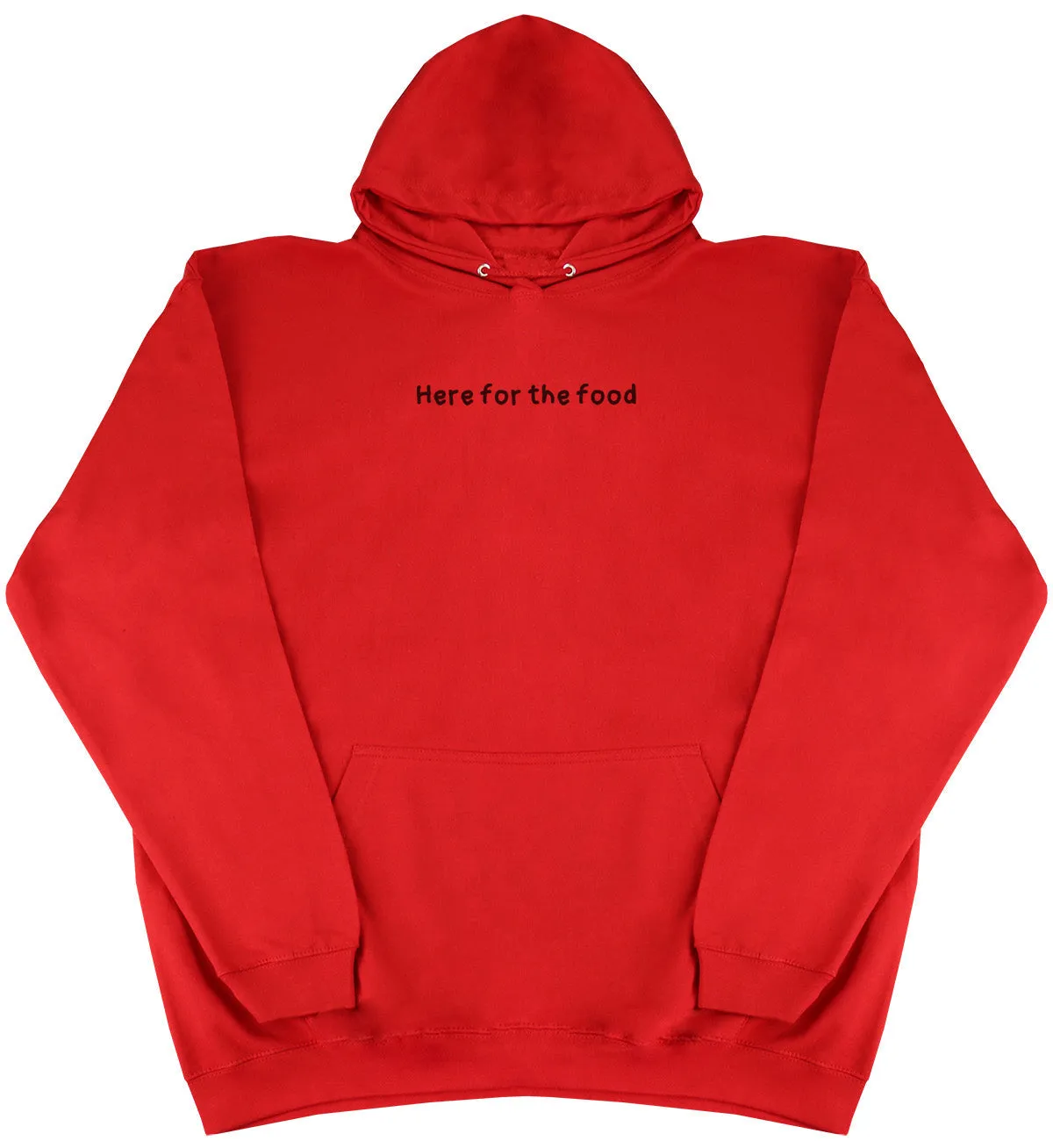 Here For The Food - Kids Oversized Comfy Original Hoody