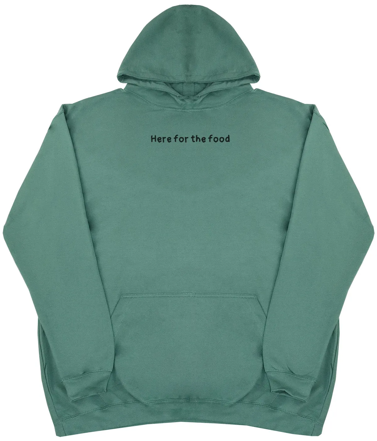 Here For The Food - Kids Oversized Comfy Original Hoody