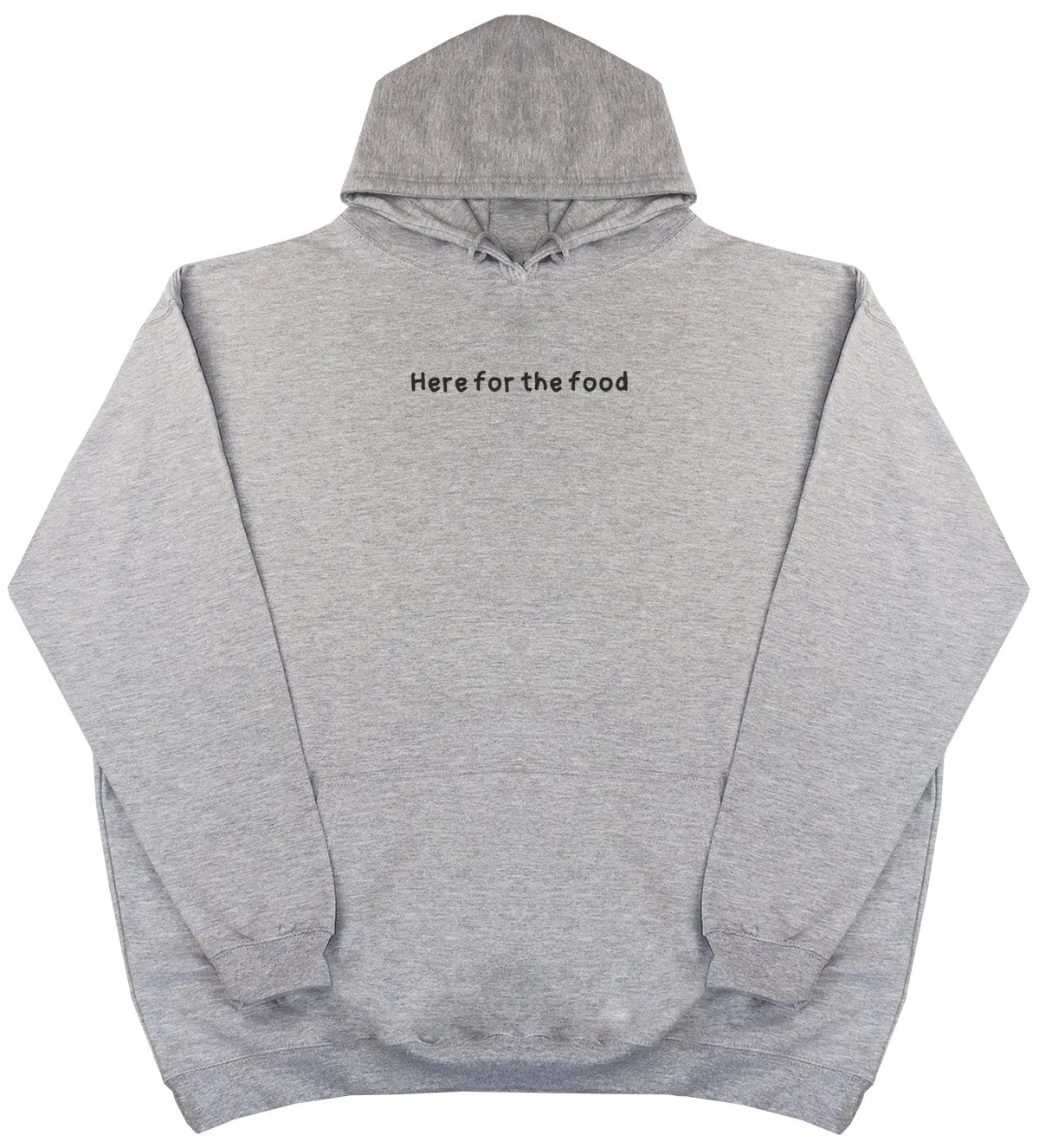 Here For The Food - Kids Oversized Comfy Original Hoody