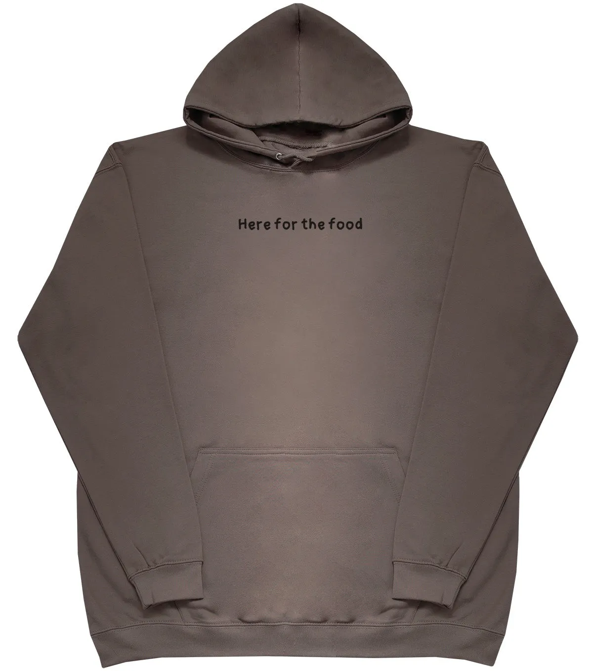 Here For The Food - Kids Oversized Comfy Original Hoody