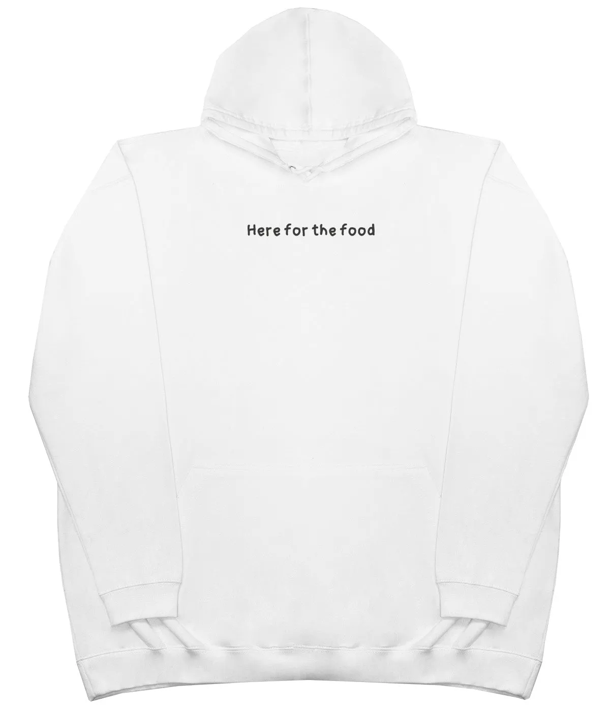 Here For The Food - Kids Oversized Comfy Original Hoody