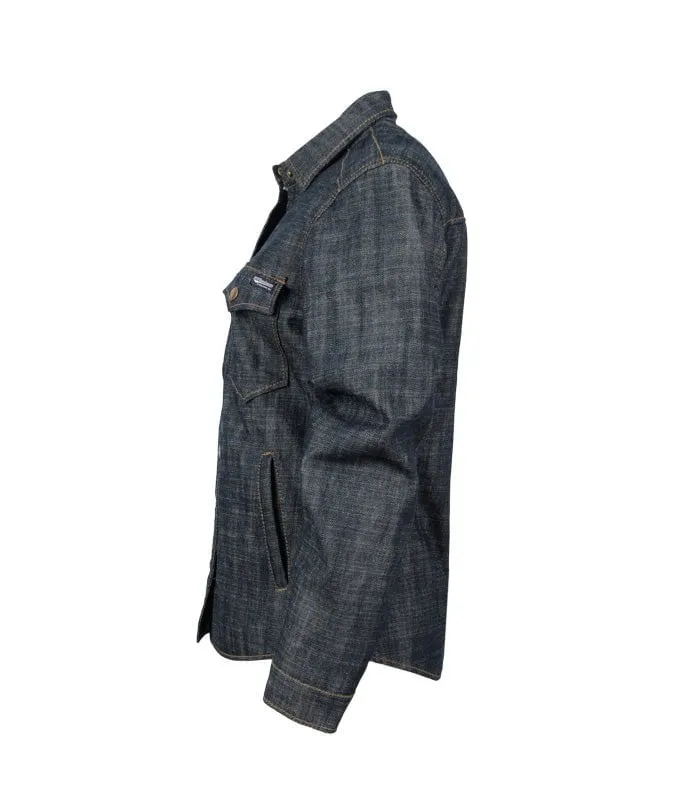 High-End Finish STS Ranchwear Womens Waylen Denim 100% Cotton L/S Shirt