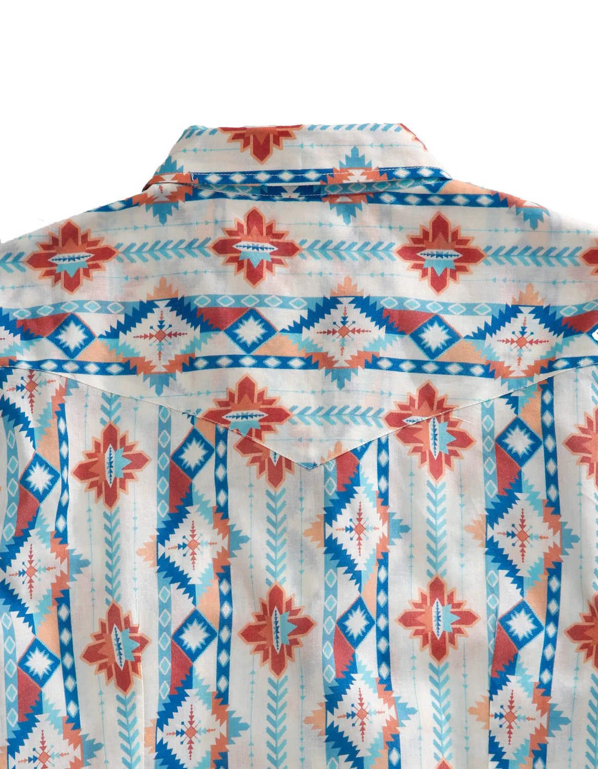Tin Haul Womens Southwest Aztec Multi-Color 100% Cotton L/S Shirt Spring Trend