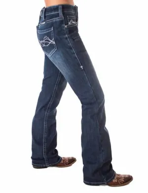 High-Performance Comfort Cowgirl Tuff Womens Double Down Flannel Dark Wash Cotton Blend Jeans Cowgirl Tuff Womens Double Down Flannel Dark Wash Cotton Blend Jeans Weekend Warrior Smooth Tailored Cut